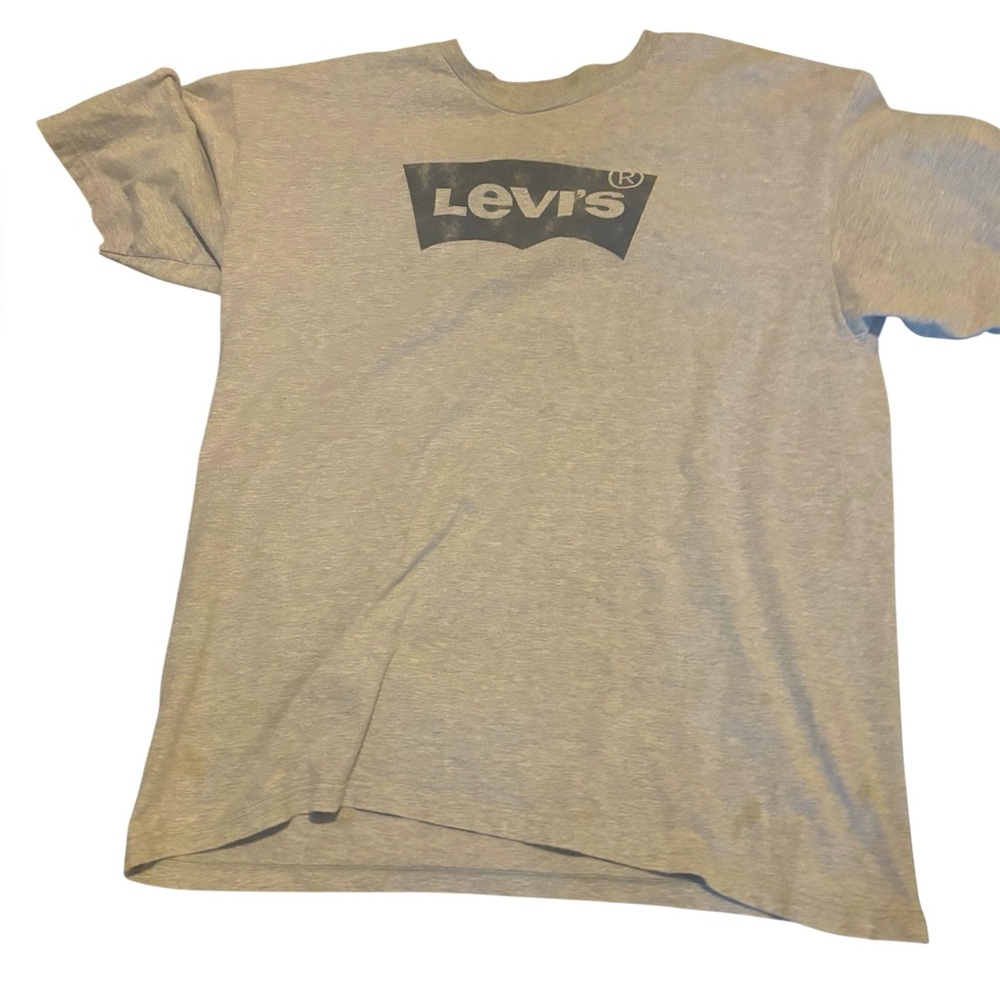 Levi's Heather Gray Logo Tee